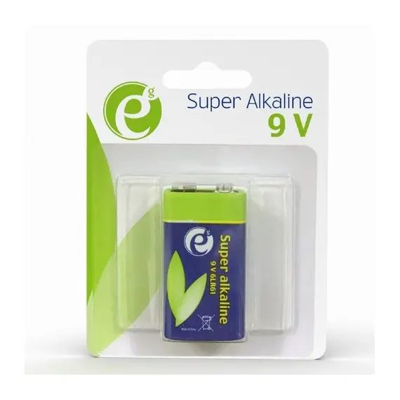 3 - Crona 9V Energenie "EG-BA-6LR61-01" Blister*1, Alkaline