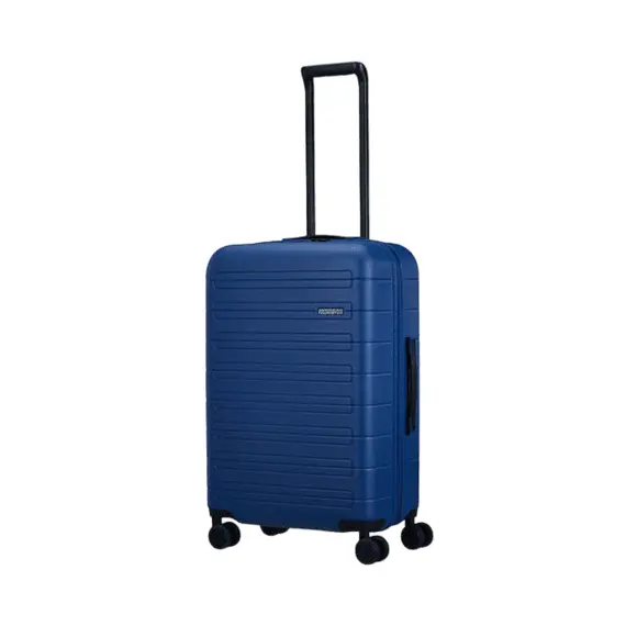 16 - Valiza American Turister NOVASTREAM pe 4 roti 67/24 TSA EXP albastru...