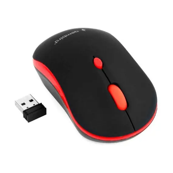 2 - Wireless Mouse Gembird MUSW-4B-03-R, Optical, 800-1600 dpi, 4...