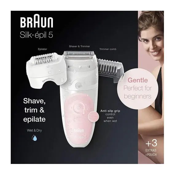 4 - Epilator Braun SES5620