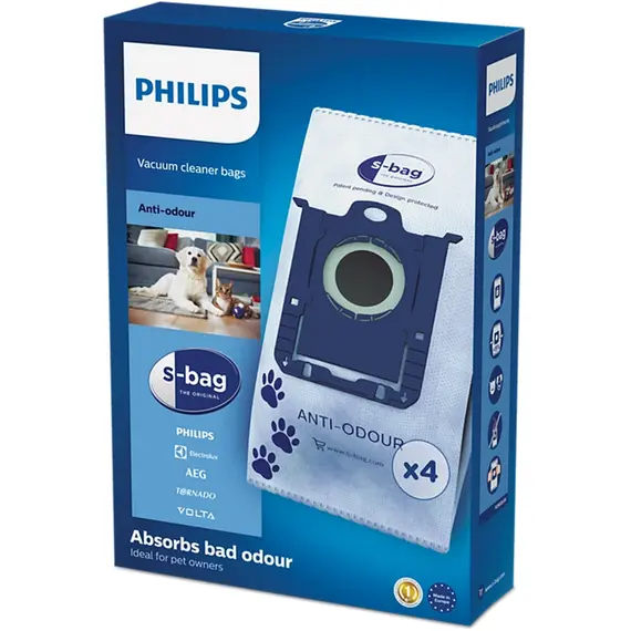 2 - Vacuum Cleaner Bag 3129 Philips S-bag (4+1pcs)