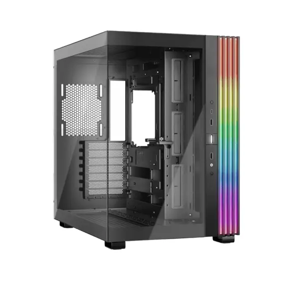 Case ATX be quiet! Ligh Base 600 DX, w/o PSU, ARGB strips & Hub, Front & Side...