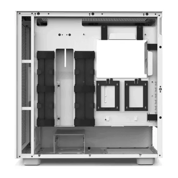 3 - Case ATX NZXT H7 Flow, 2x120mm, Mesh Front, Tempered Glass, Dust...