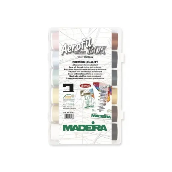 3 - ACC Sewing Threads Kit Madeira 66008063 18 x 1000m
