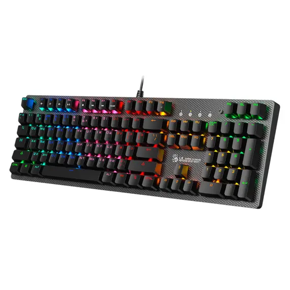 Gaming Keyboard Bloody B810R, Mechanical, Optical Linear SW, 8 ABS Keycaps,...