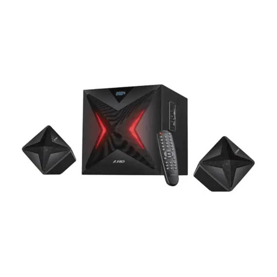 7 - Speakers F&D F550X Black, 2.1 Computer Multimedia Speaker
