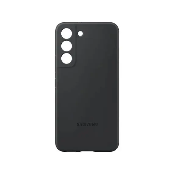 2 - Original Sam. silicone cover Galaxy S22, Black