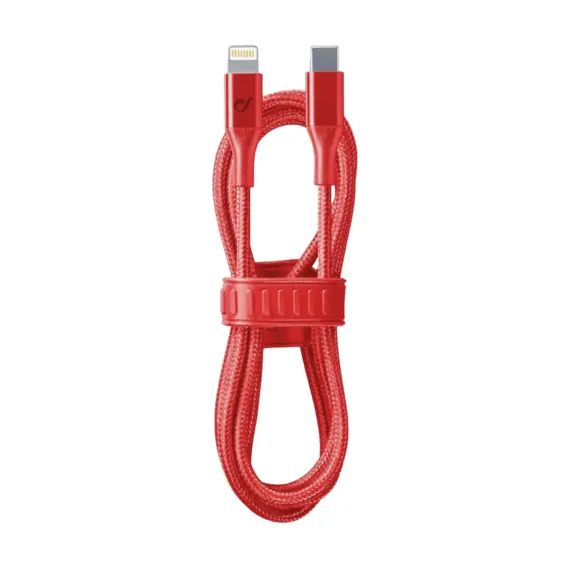 4 - Type-C to Lightning Cable Cellular, Strip MFI, 1M, Red