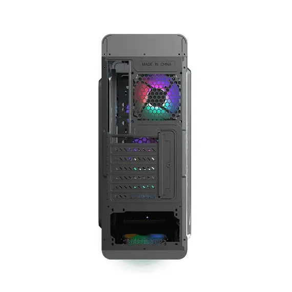 17 - Case ATX GAMEMAX MoonLight FRGB, w/o PSU, 0.5mm, 4x120mm FRGB, Fan...