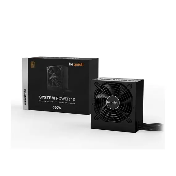 7 - Power Supply ATX 550W be quiet! SYSTEM POWER 10, 80+ Bronze, 120mm,...