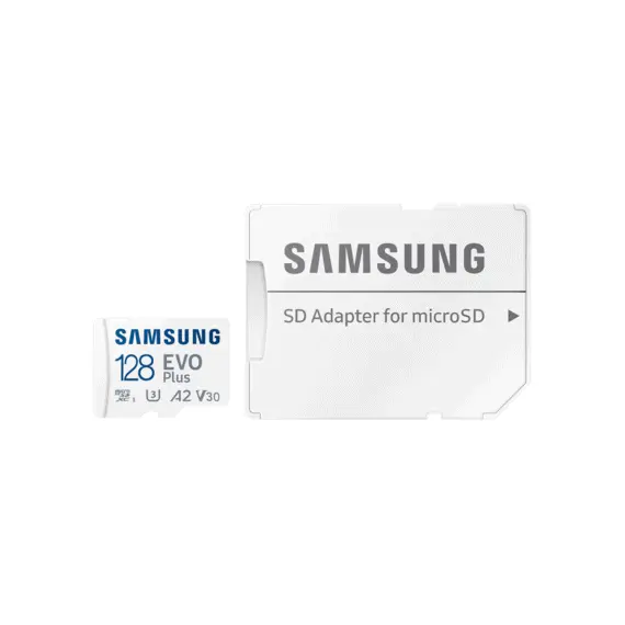 2 - .128GB MicroSD (Class 10) UHS-I (U3)+SD adapter, Samsung EVO Plus...
