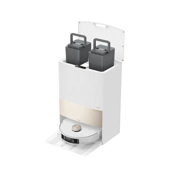 9 - Vacuum Robot Cleaner Dreame L20 Ultra Complete, White