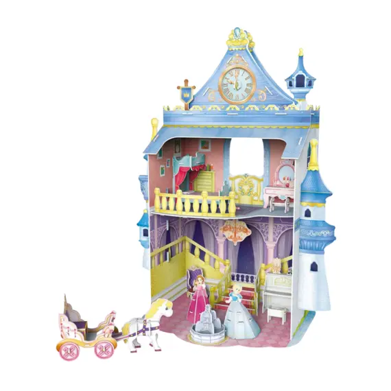 2 - 3D Puzzle “Castel de basm”, 81 elemente