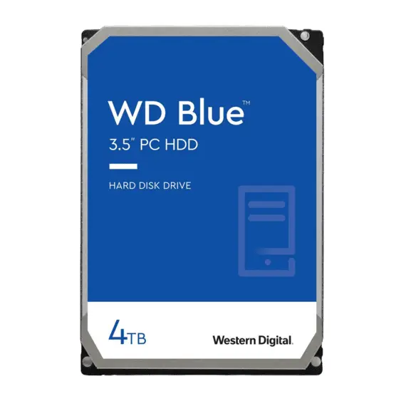 3.5" HDD 4.0TB -SATA-256MB Western Digital "Blue (WD40EZAX)", CMR 20146