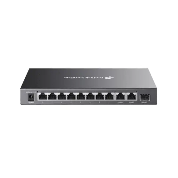 4 - .8-port 10/100Mbps POE+ Switch TP-LINK "DS111P", 8xPoE+ 2xGbE Ports,...