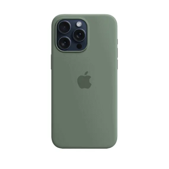 3 - iPhone 15 Pro Max Silicone Case with MagSafe - Cypress
