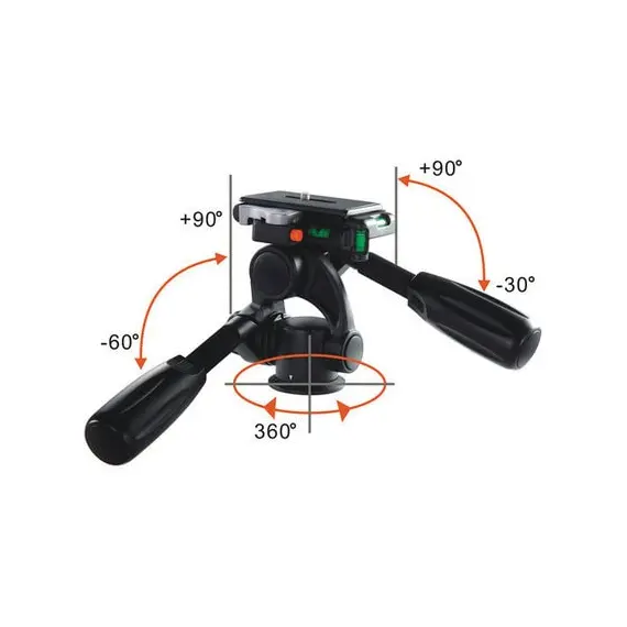 4 - Tripod Vanguard ALTA PRO 263AP, Aluminum, 3-section, MACC, Alta PH-32...
