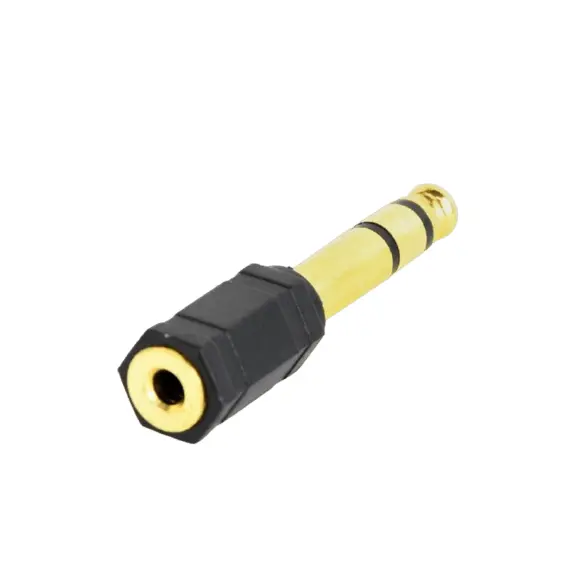 4 - Audio adapter 6.35 mm jack to 3-pin*3.5 mm socket, Cablexpert...