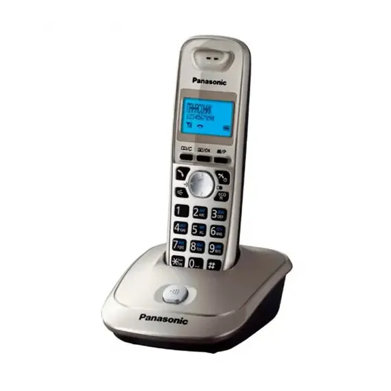 2 - Dect Panasonic KX-TG2511UAN, Platinum, AOH, Caller ID, LCD, Sp-phone