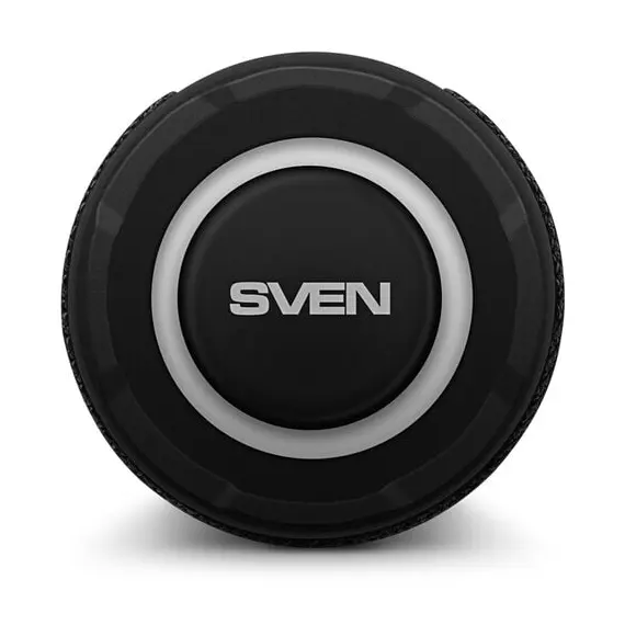 13 - Speakers SVEN "PS-160", Black, 12W, TWS, Bluetooth, FM, USB, microSD,...