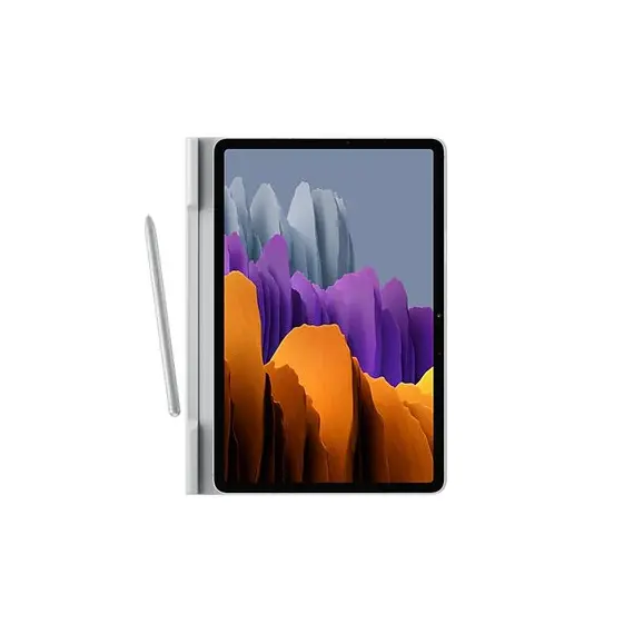 5 - Book Cover Tab S7/S8, Light Gray.