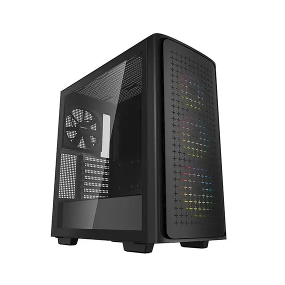 2 - Case ATX Deepcool CK560, w/o PSU, 3x120mm ARGB & 1x140mm fans, USB-C,...