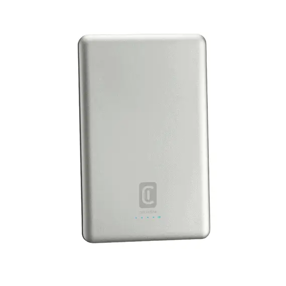 4 - Wireless Power Bank Cellularline 5000mAh, MAG LITE, White