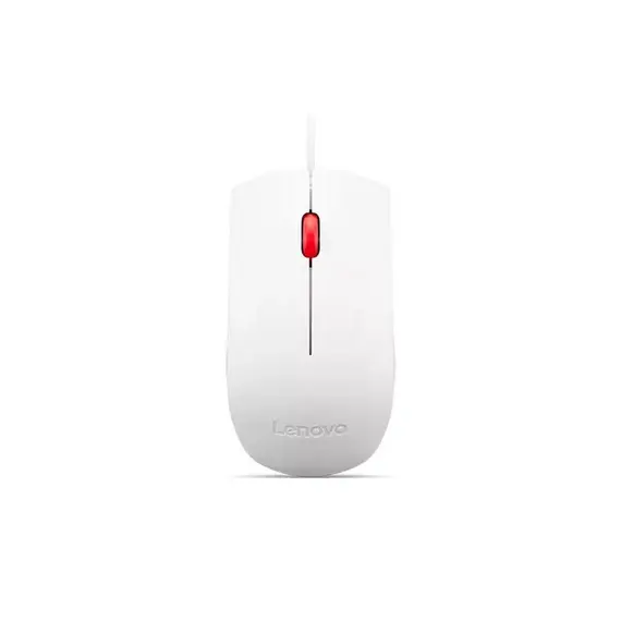 5 - Lenovo Essential USB Mouse White