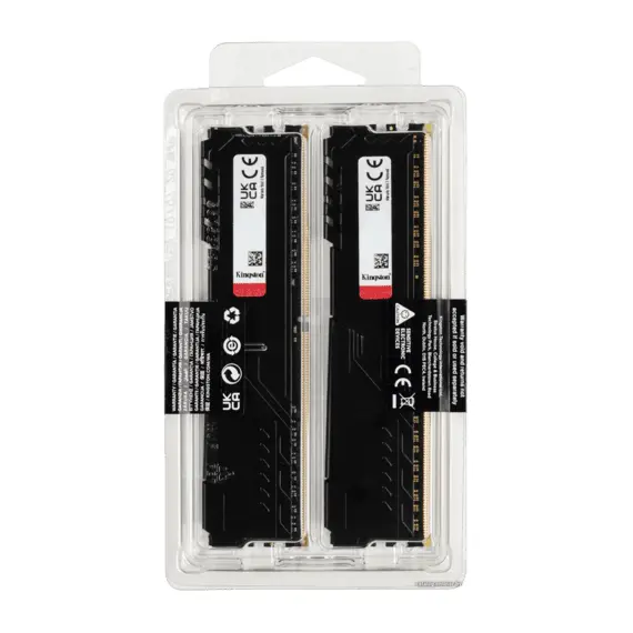 12 - 64GB DDR5-6000MHz Kingston FURY Beast (Kit of 2x32GB)...