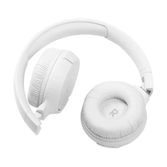 2 - Headphones Bluetooth JBL T510BT, White, On-ear