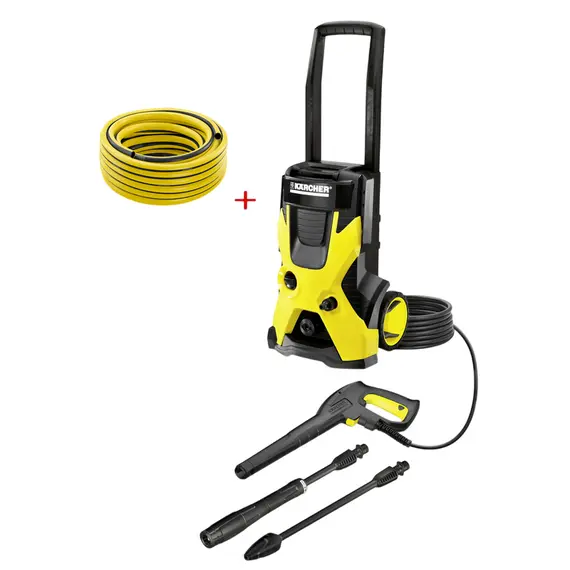 4 - High Pressure Washer Karcher 1.180-580.0 (Set) K 5* Basic +...