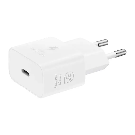 Original Sam. EP-T2510, Fast Travel Charger 25W PD (w/o cable), White 33412