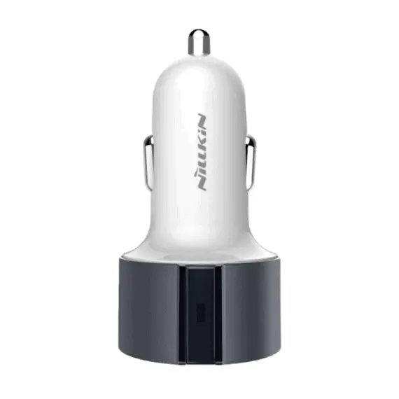 9 - Car Charger Nillkin, Vigor, 3.4A, Gray