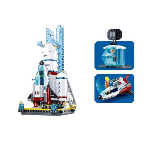 2 - B1199 Set de consreuctie Cosmodrom 424 elem