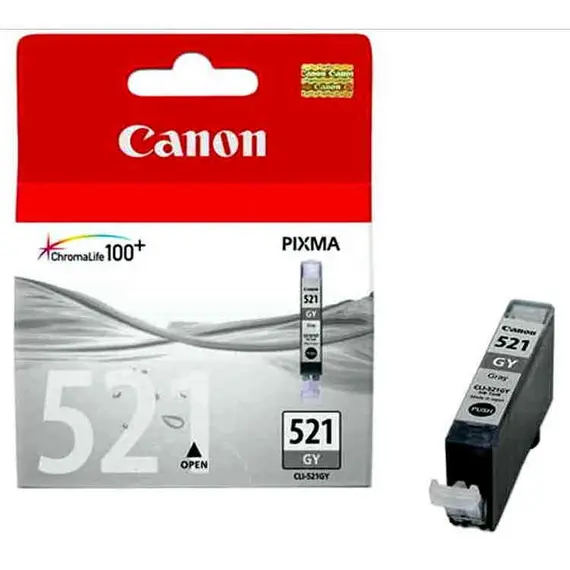 Ink Cartridge Canon CLI-521GY, Gray 25503