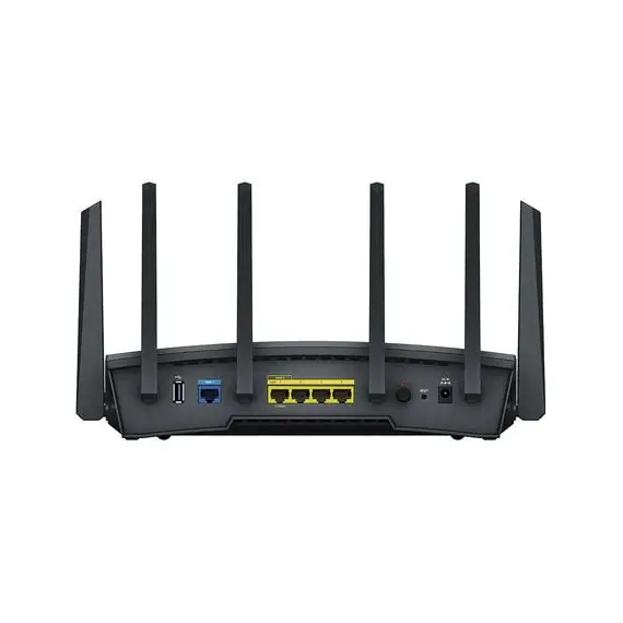 3 - Wi-Fi 6 Tri-Band Synology Router "RT6600ax", 6600Mbps, 1GB DDR3,...