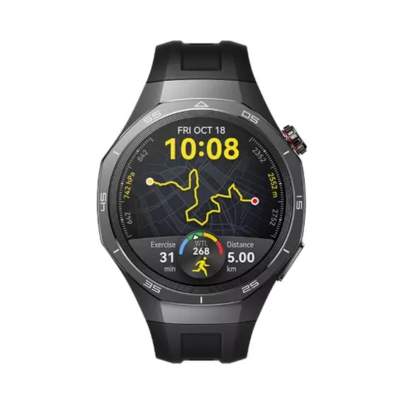HUAWEI WATCH GT 5 Pro 46mm, Black with Fluoroelastomer Strap 41412