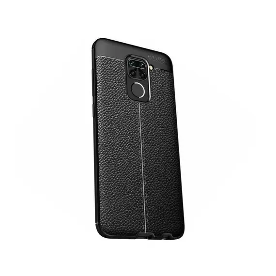 2 - Xcover husa p/u Xiaomi RedMi Note 9, Leather, Black