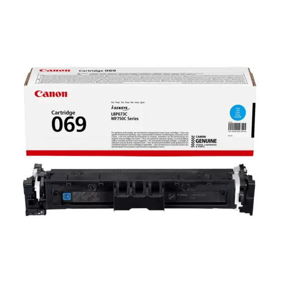 3 - Laser Cartridge Canon CRG-069, Cyan