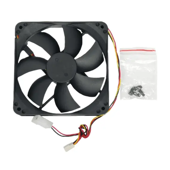 6 - PC Case Fan Chieftec AF-0825S, 80x80x25 mm, 20 dBA, 23 CFM, 2000RPM,...