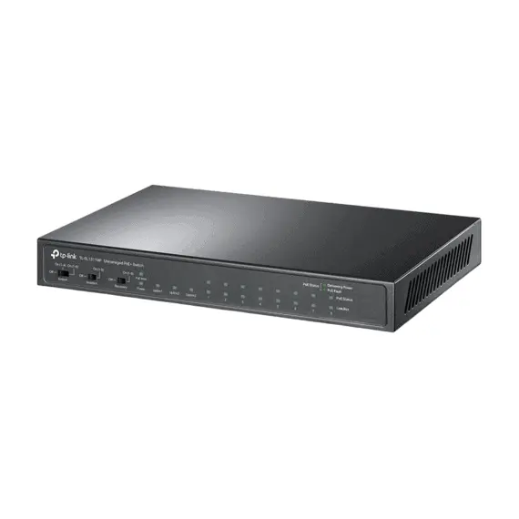 4 - .8-port 10/100Mbps POE+ Switch TP-LINK "TL-SL1311MP", 8xPoE+ 2xGbE...