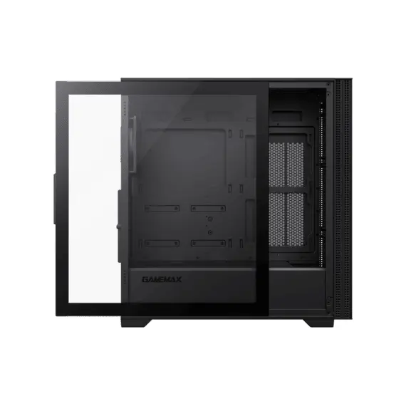 9 - Case EATX GAMEMAX QUEST, w/o PSU, 0.6mm, 1x120mm fan, Tempered Glas,...