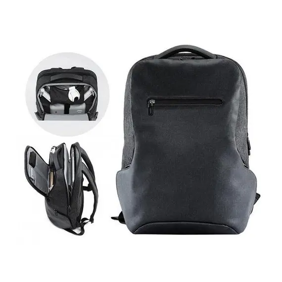 2 - Backpack Xiaomi Mi Urban, for Laptop 15.6" & City Bags, Black