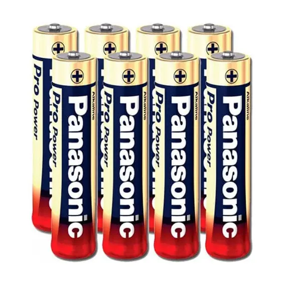Panasonic "PRO Power" AAA Blister *8, Alkaline, LR03XEG/8BW 28134