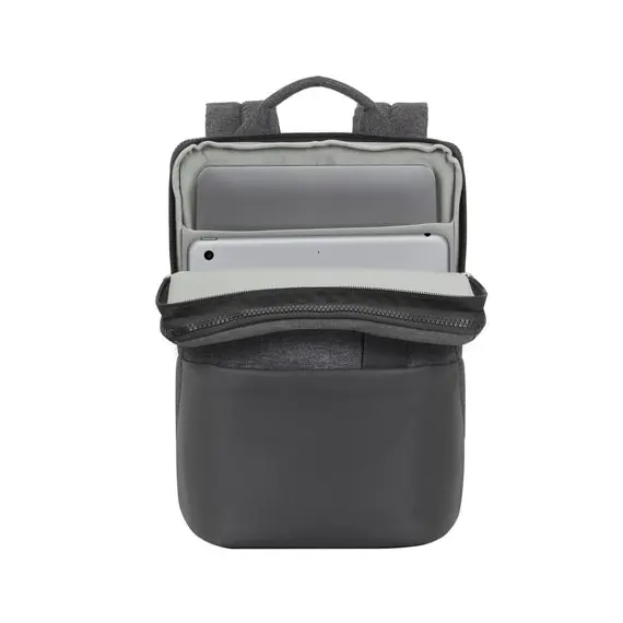12 - Backpack Rivacase 8825, for Laptop 13,3" & City bags, Black Melange