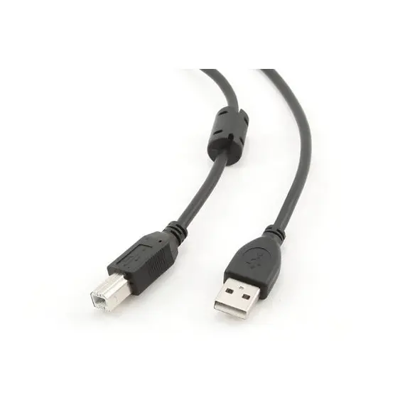 5 - Cable USB, AM/BM, 3.0 m, Retail pack, Cablexpert, Black,...