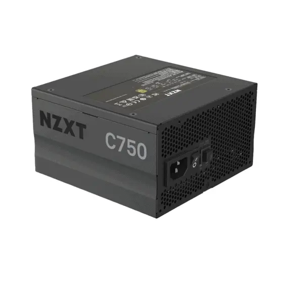 13 - Power Supply ATX 750W NZXT C750, 80+ Gold, 135 mm fan, Zero RPM Fan...