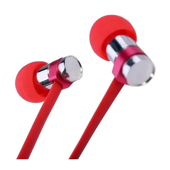 4 - Remax earphones, RM-565i, Red