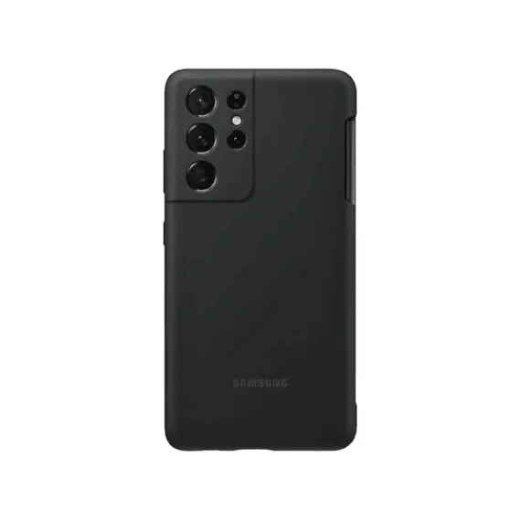5 - Original Sam. silicone cover with S Pen Galaxy S21 Ultra, Black