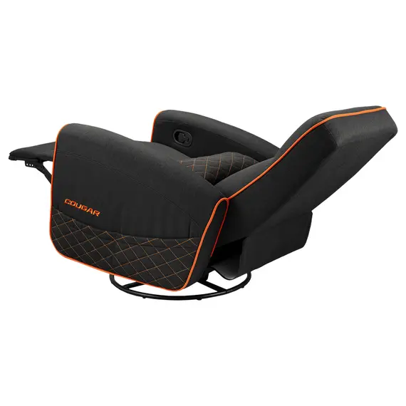 7 - Gaming Sofa Cougar Fidom Black/Orange with footrest
